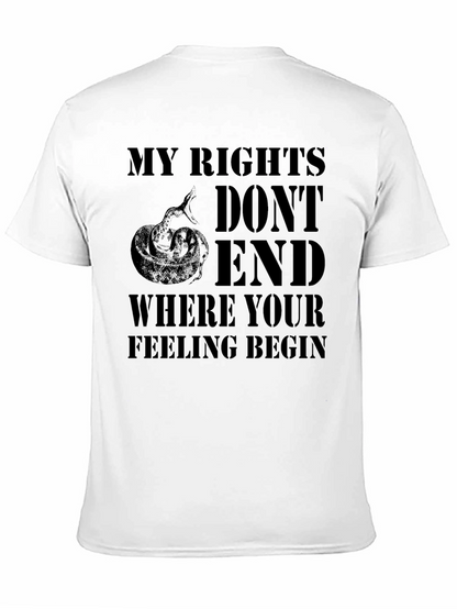 Camiseta Negra: Mis Derechos Seriente