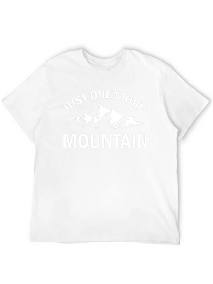 Camiseta Negra Just One More Mountain