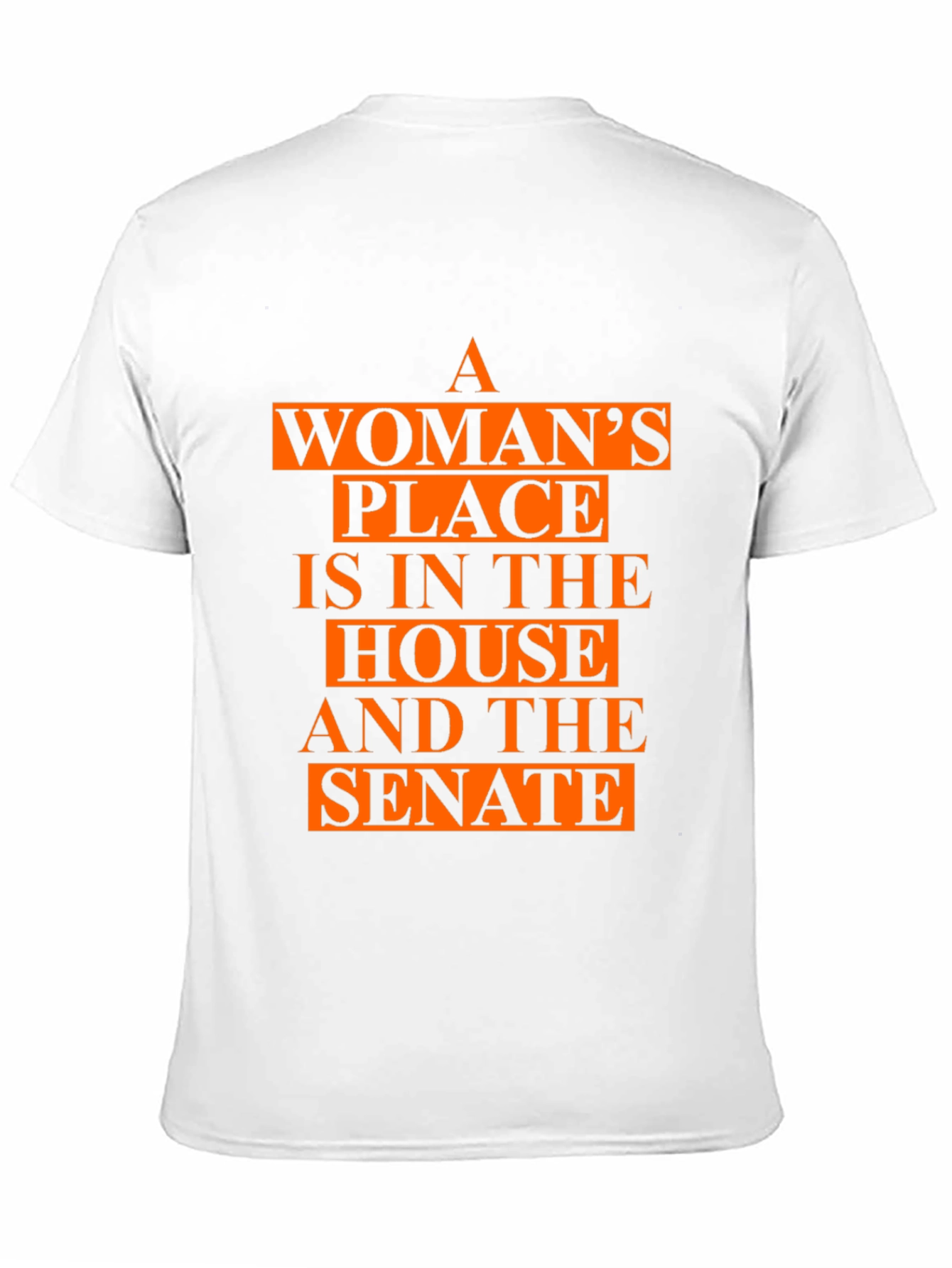 Camiseta con mensaje feminista