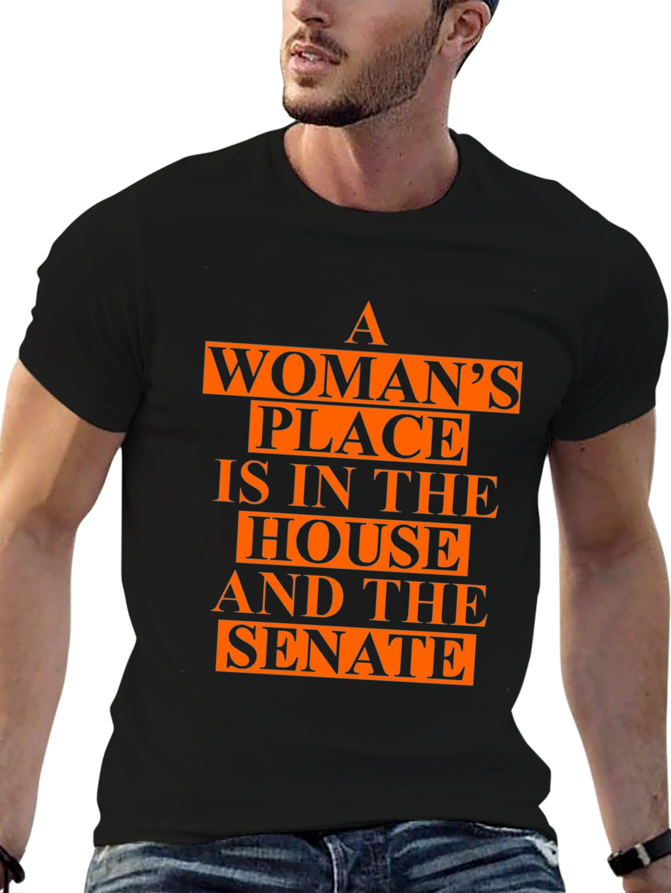 Camiseta con mensaje feminista