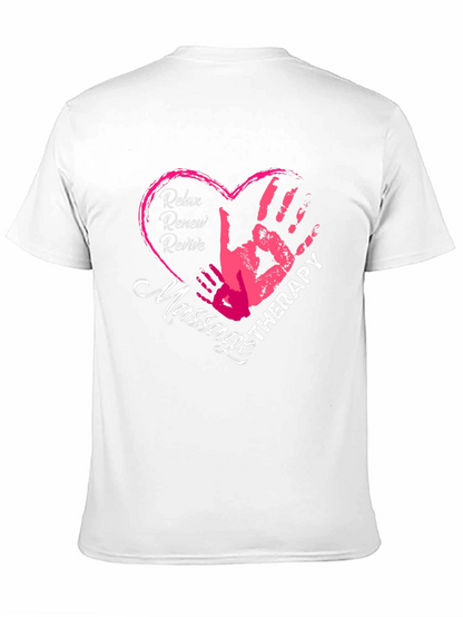 Camiseta Masaje Terapia Relájate Reanima Revive