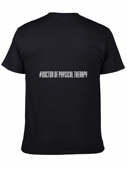 Camiseta Negra #Doctor De Fisioterapia