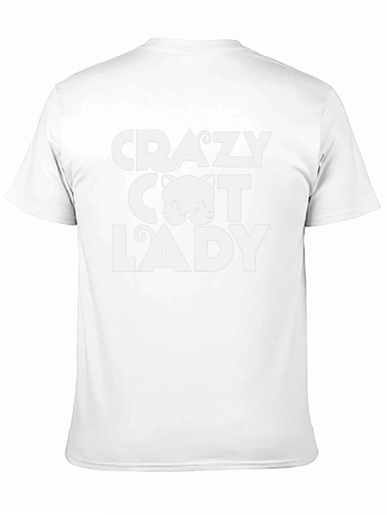 Camiseta Negra Crazy Cat Lady