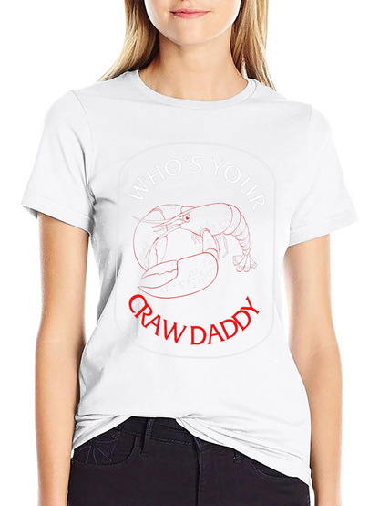 Camiseta Negra CRAW DADDY Estampada