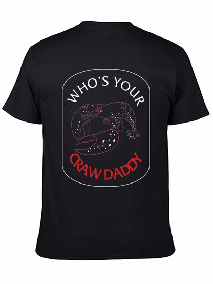 Camiseta Negra CRAW DADDY Estampada