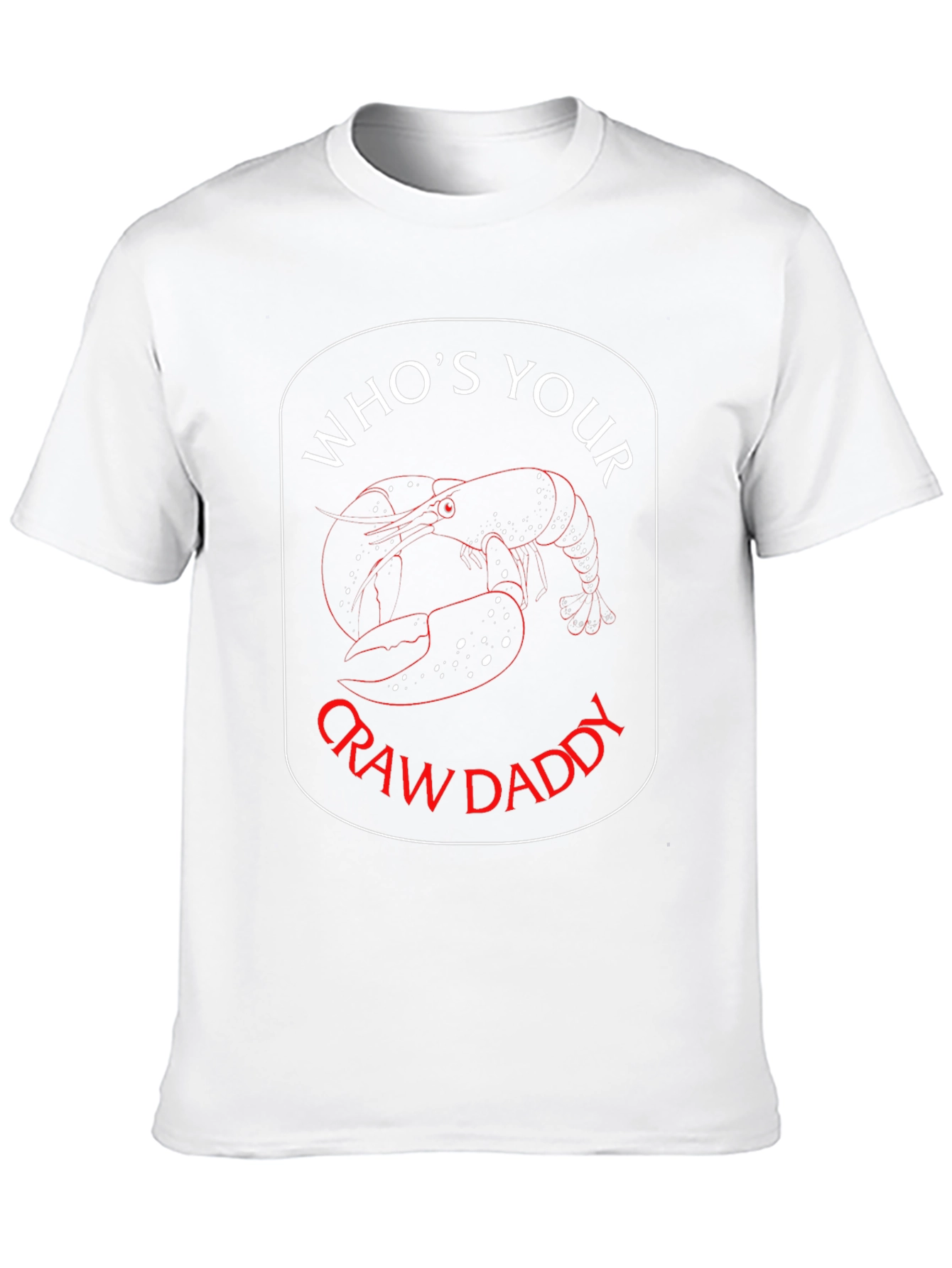 Camiseta Negra CRAW DADDY Estampada