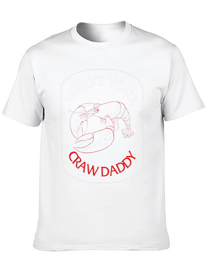 Camiseta Negra CRAW DADDY Estampada