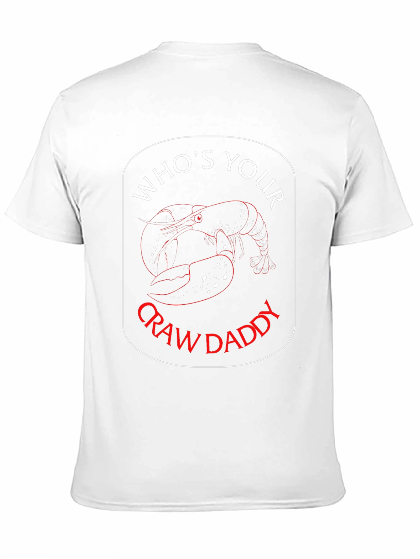 Camiseta Negra CRAW DADDY Estampada