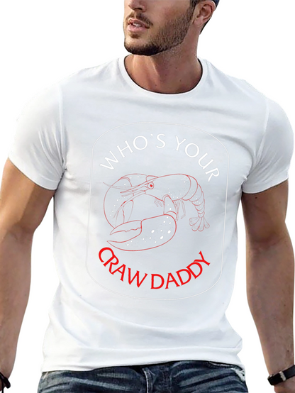Camiseta Negra CRAW DADDY Estampada