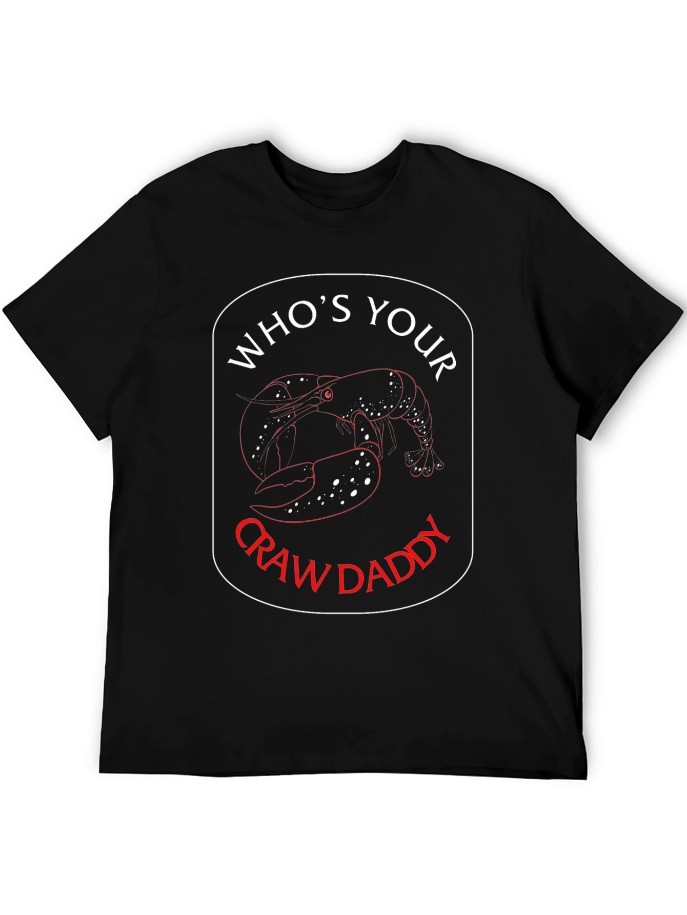 Camiseta Negra CRAW DADDY Estampada