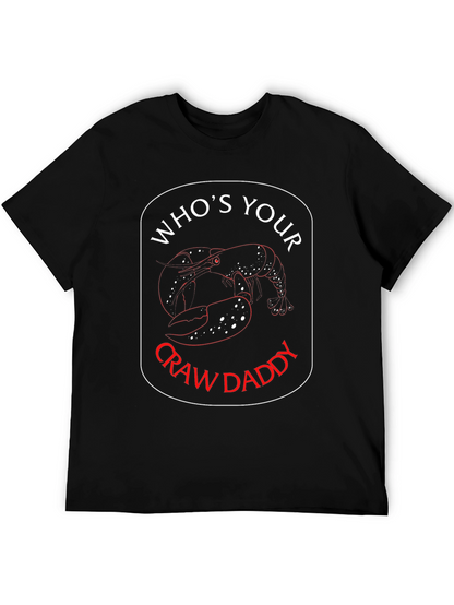 Camiseta Negra CRAW DADDY Estampada