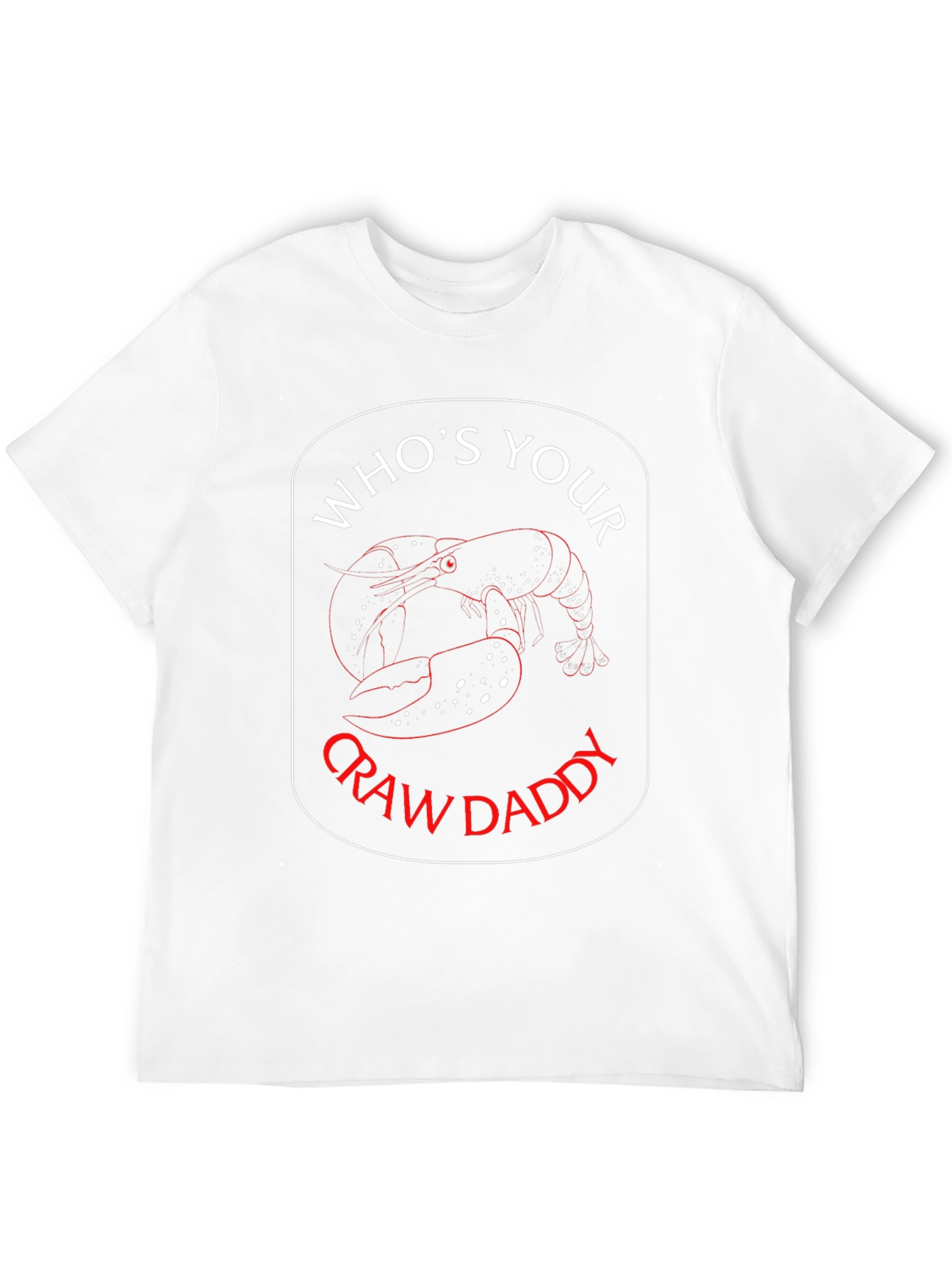 Camiseta Negra CRAW DADDY Estampada