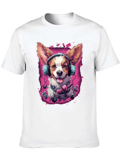 Camiseta Perro DJ Divertida y Moderna