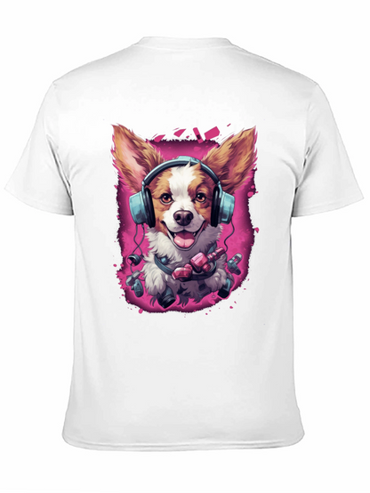 Camiseta Perro DJ Divertida y Moderna