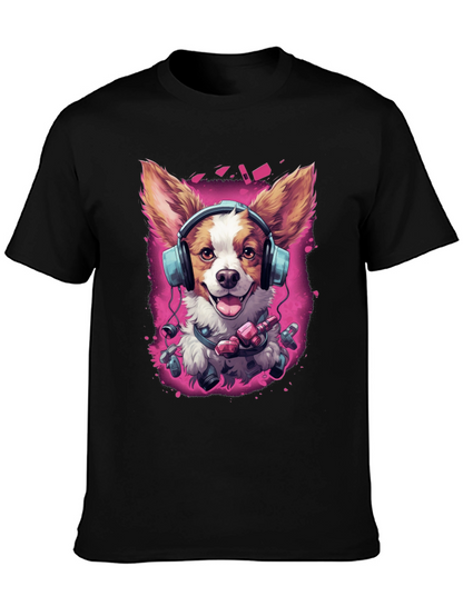 Camiseta Perro DJ Divertida y Moderna