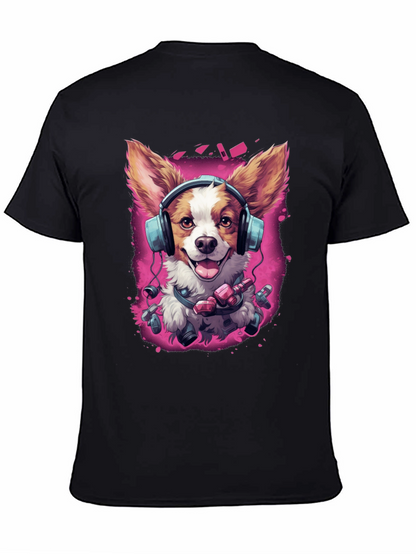 Camiseta Perro DJ Divertida y Moderna