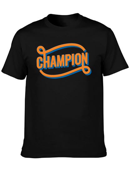 Camiseta Negra Champion