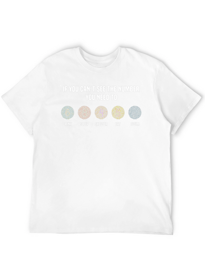 Camiseta Humorística Daltónicos: ¡Come Duerme Dúchate Nada Bebe!