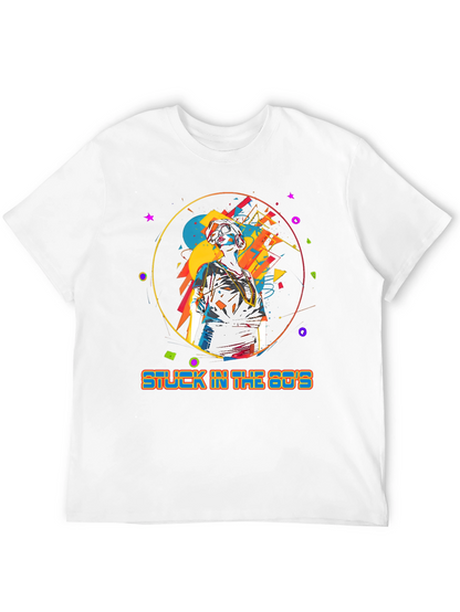 Camiseta Hombre: Stuck in the 80s