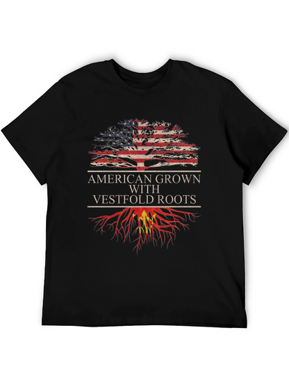Camiseta American Grown With Vestfold Roots