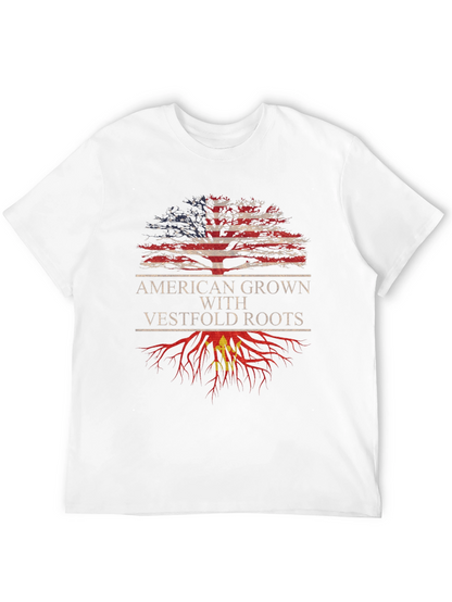 Camiseta American Grown With Vestfold Roots