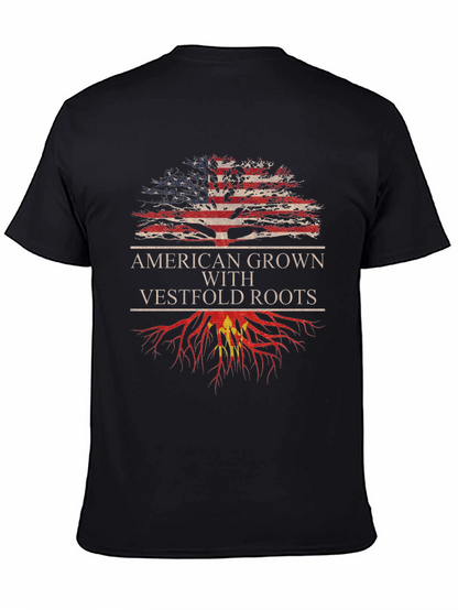 Camiseta American Grown With Vestfold Roots