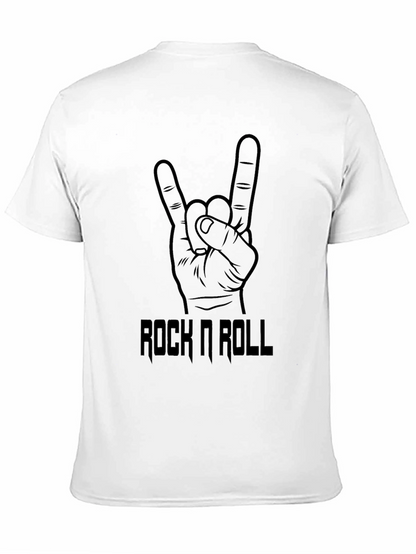 Camiseta Negra Rock n Roll