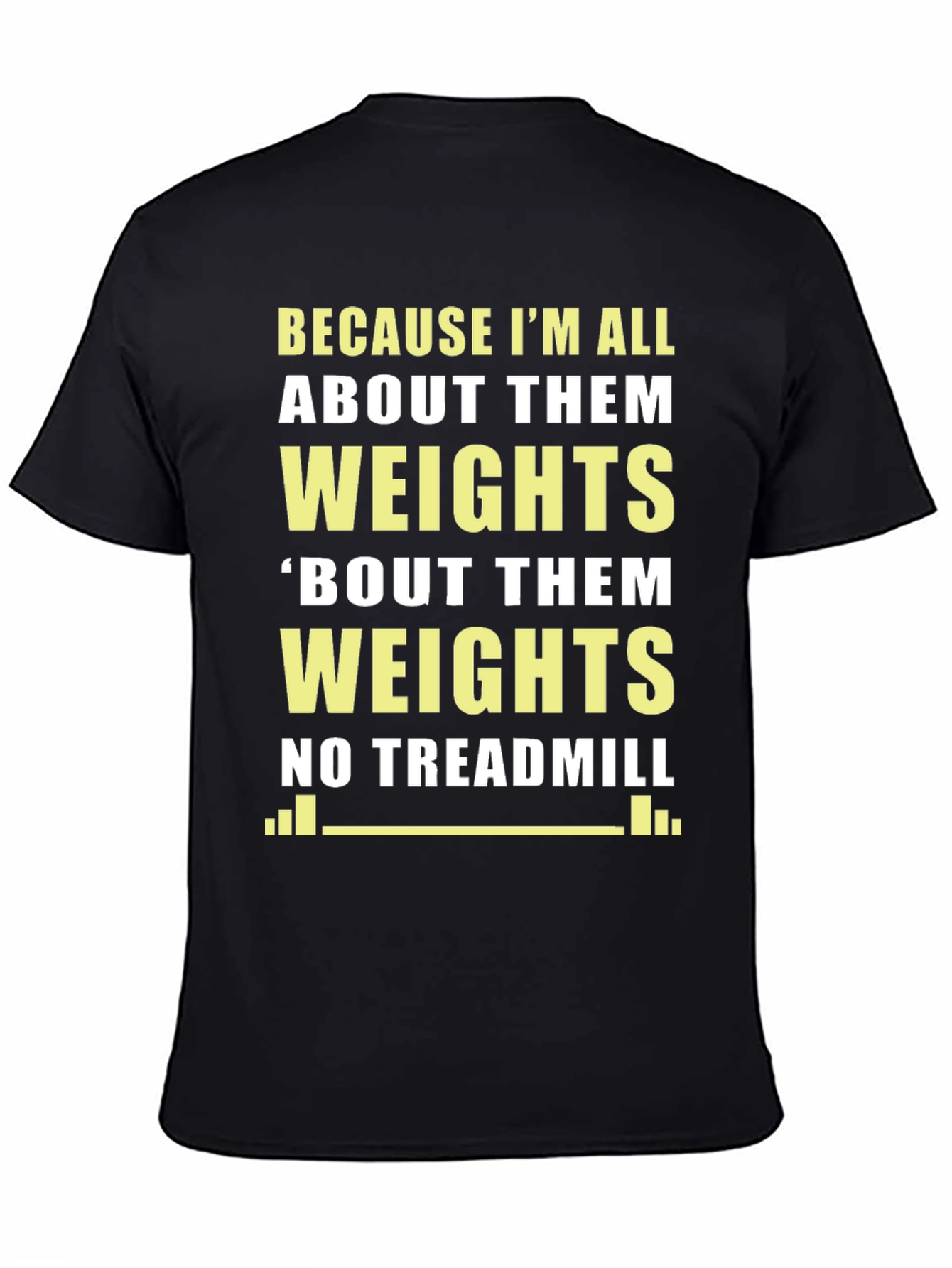 Camiseta Gym Weights Divertida