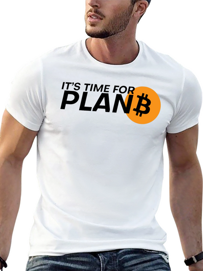 Camiseta Bitcoin Plan B - Diseño Cripto Exclusivo