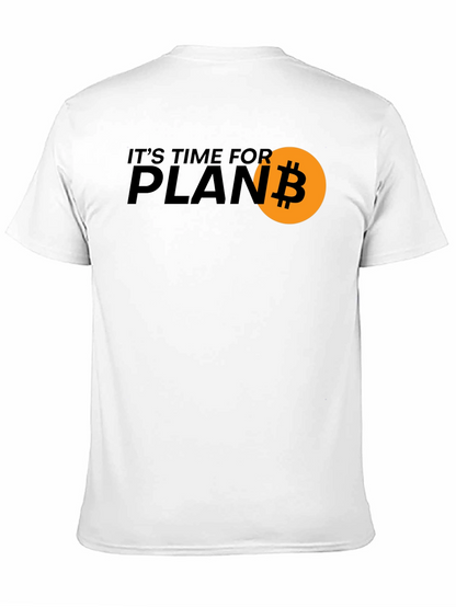 Camiseta Bitcoin Plan B - Diseño Cripto Exclusivo