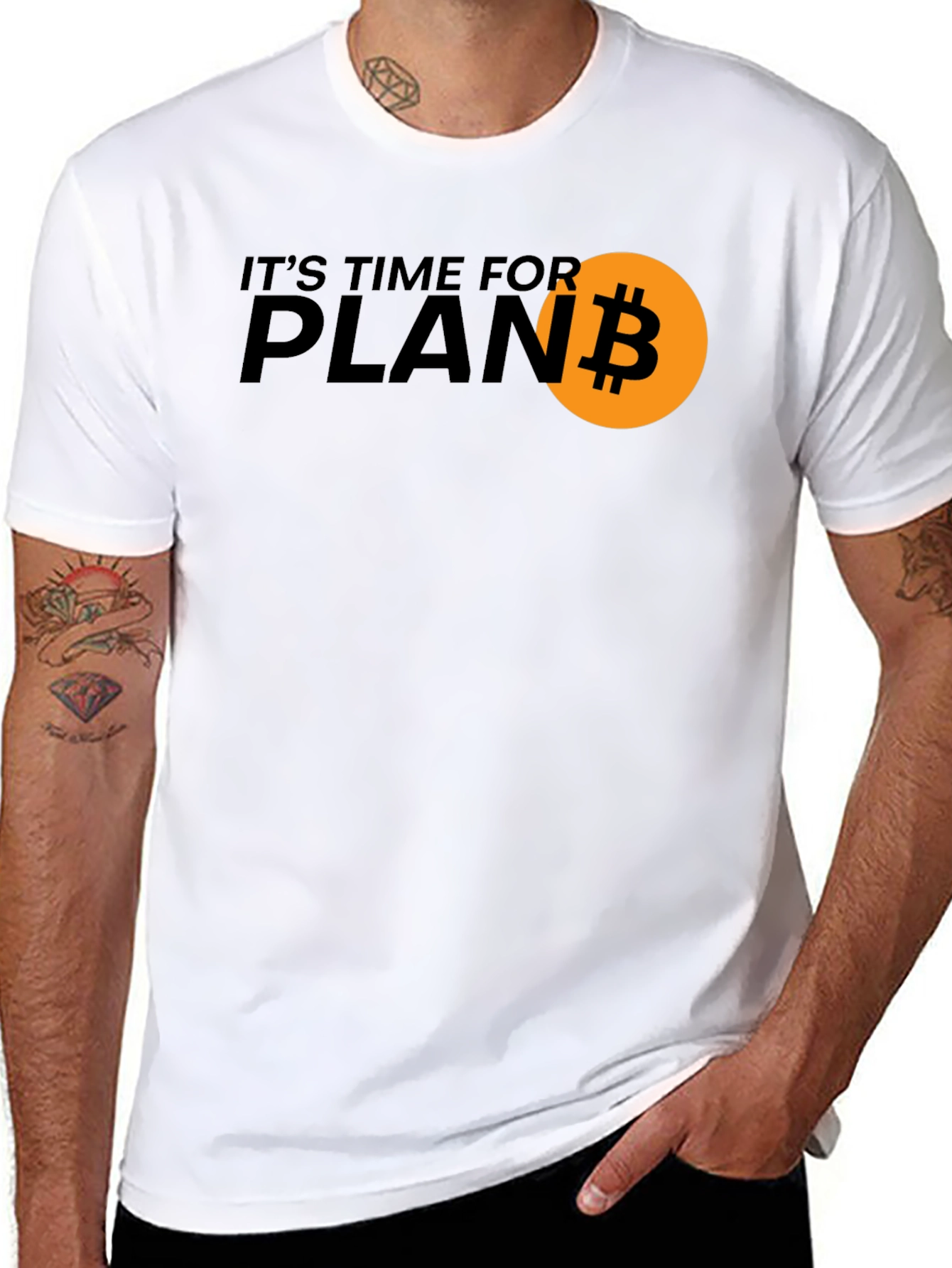 Camiseta Bitcoin Plan B - Diseño Cripto Exclusivo