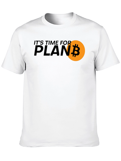Camiseta Bitcoin Plan B - Diseño Cripto Exclusivo