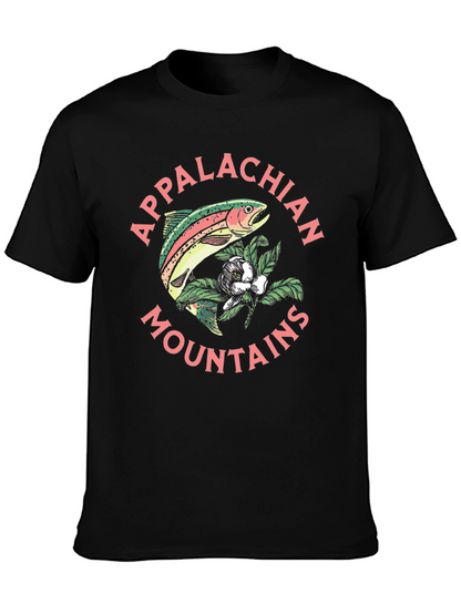 Camiseta Hombre Diseño Montañas Apalaches