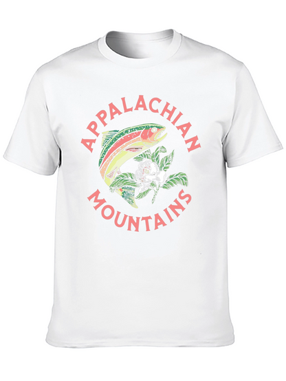Camiseta Hombre Diseño Montañas Apalaches