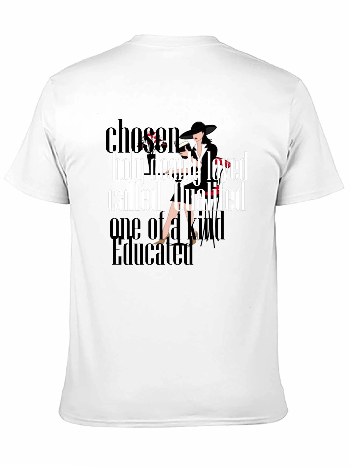 Camiseta Negra con Diseño Elegante