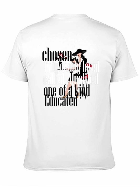 Camiseta Negra con Diseño Elegante