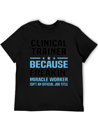 Camiseta Clinical Trainer - Diseño Divertido