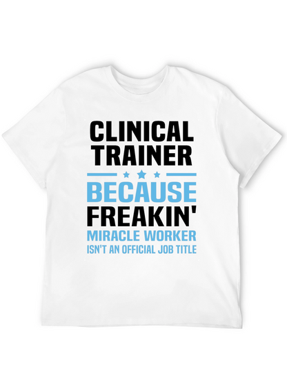 Camiseta Clinical Trainer - Diseño Divertido