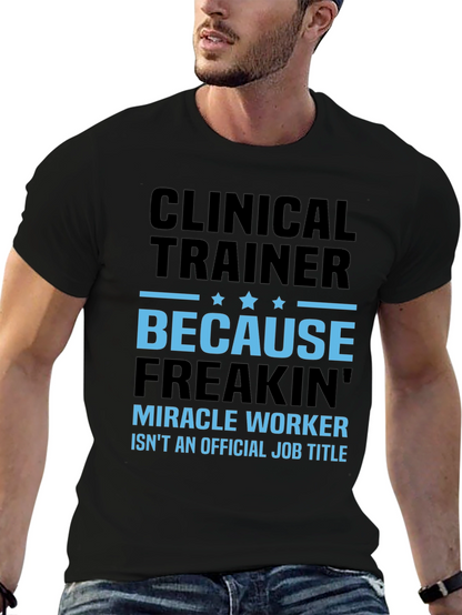 Camiseta Clinical Trainer - Diseño Divertido