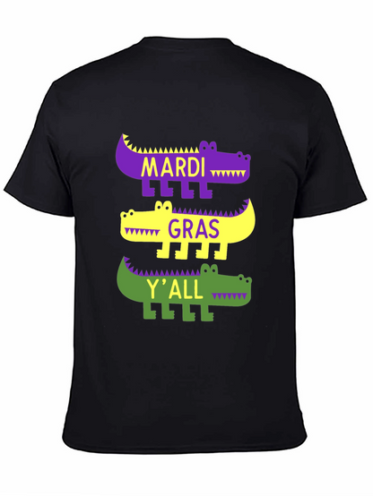 Camiseta Mardi Gras con diseño de caimán