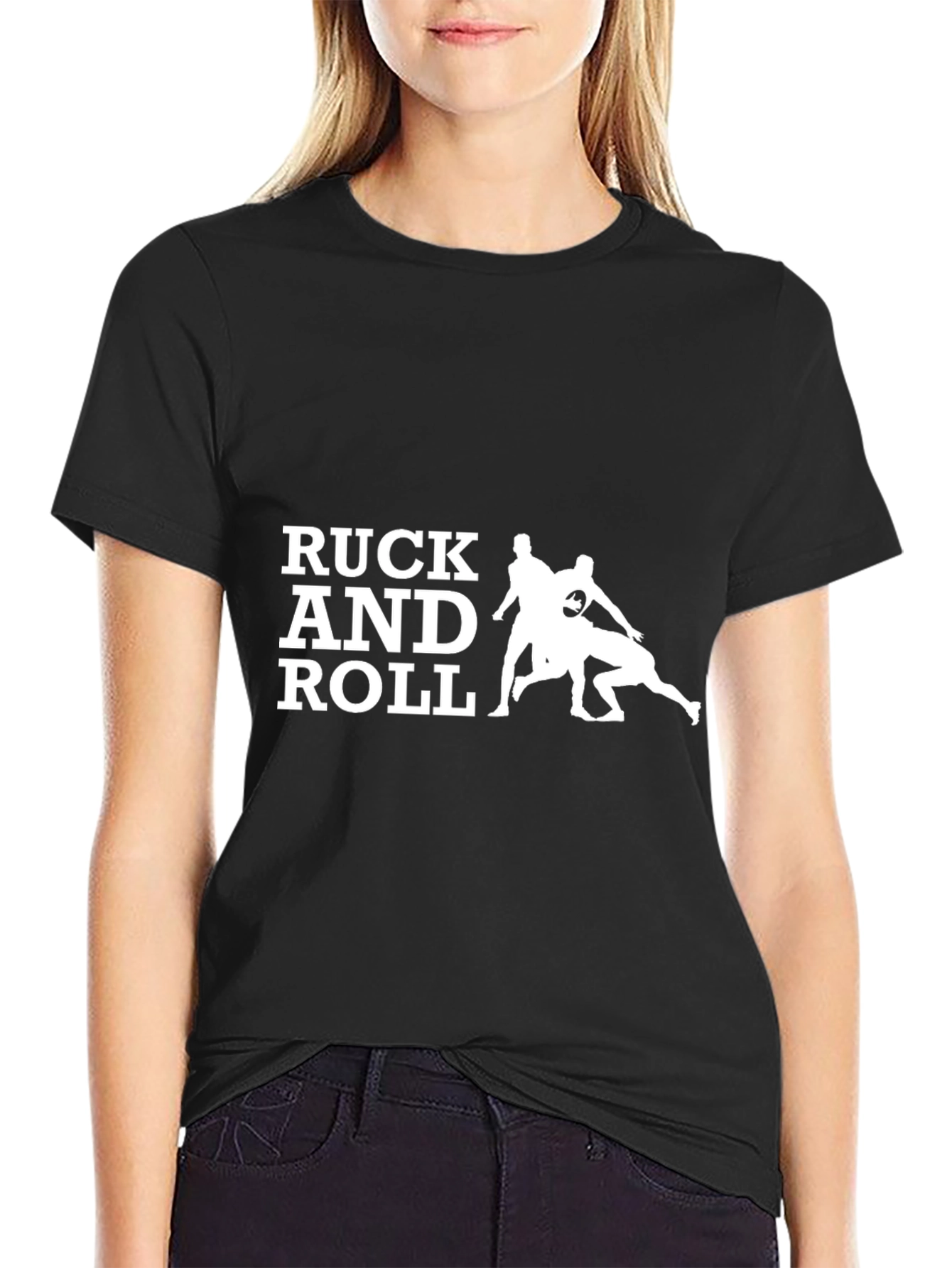 Camiseta Negra Ruck and Roll