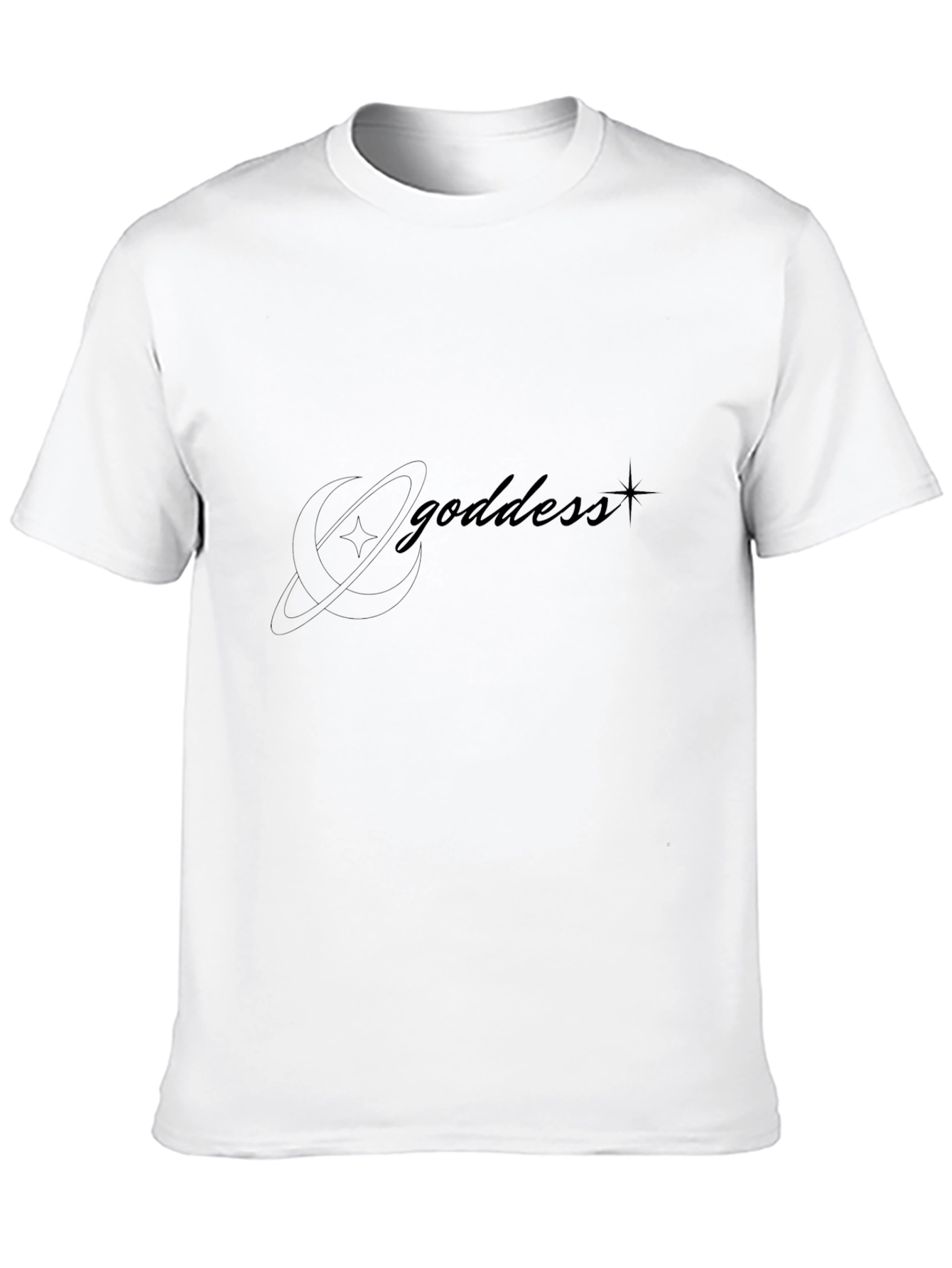 Camiseta Negra Goddess para Hombre