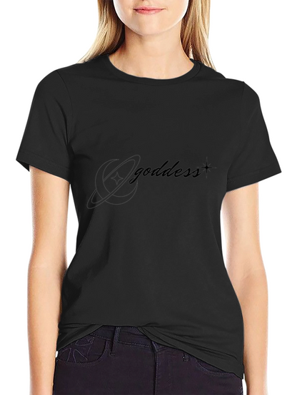Camiseta Negra Goddess para Hombre