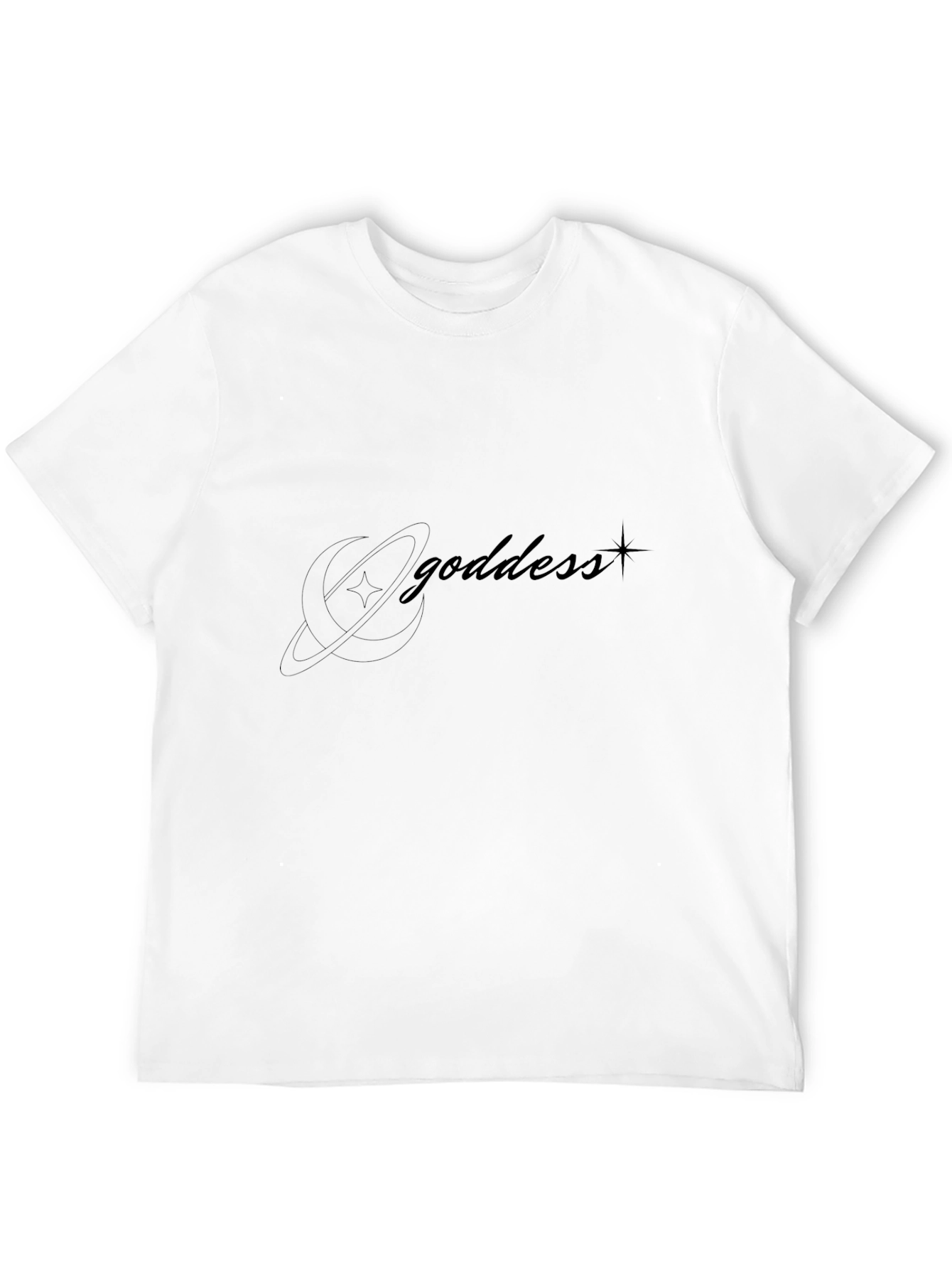 Camiseta Negra Goddess para Hombre