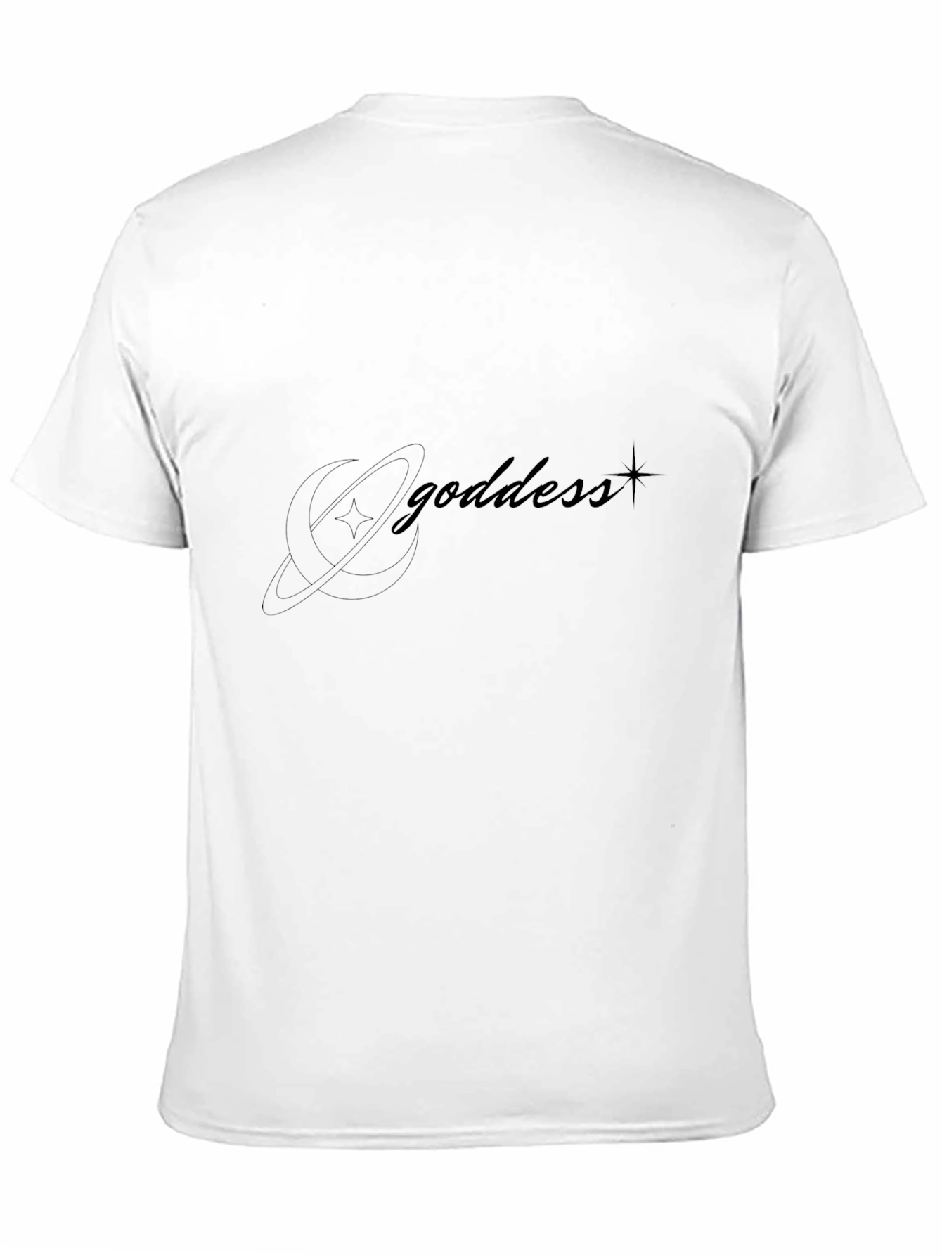 Camiseta Negra Goddess para Hombre