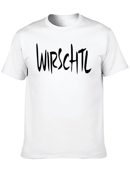 Camiseta Negra Wirschtl Estilo Urbano para Hombre