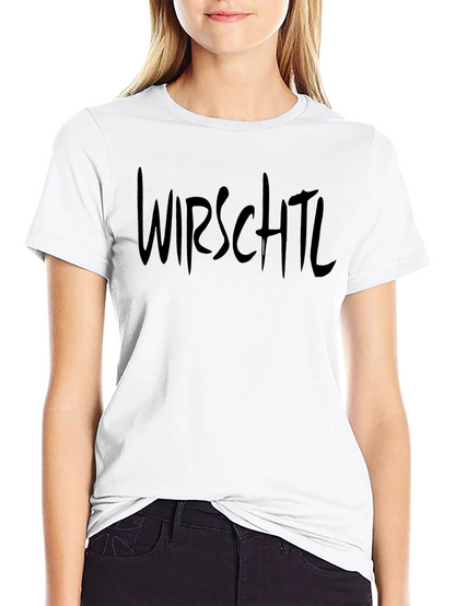 Camiseta Negra Wirschtl Estilo Urbano para Hombre