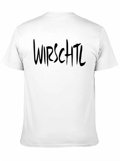 Camiseta Negra Wirschtl Estilo Urbano para Hombre