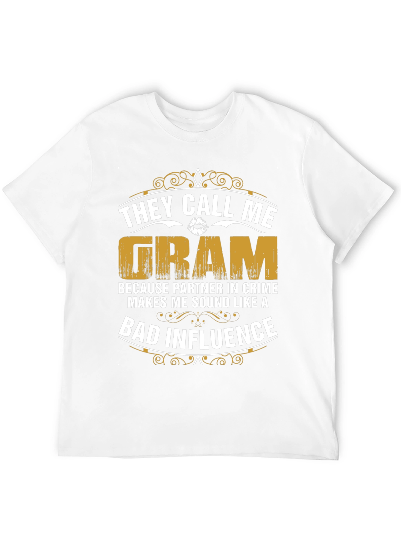 Camiseta Negra They Call Me Gram