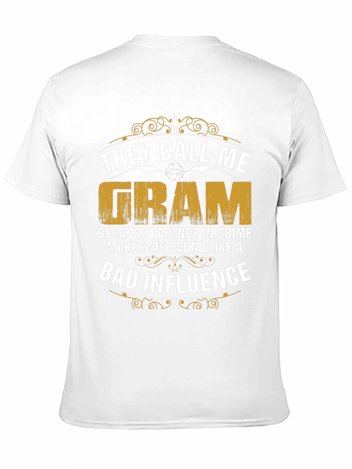 Camiseta Negra They Call Me Gram